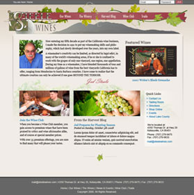 Steele Wines Screenshot
